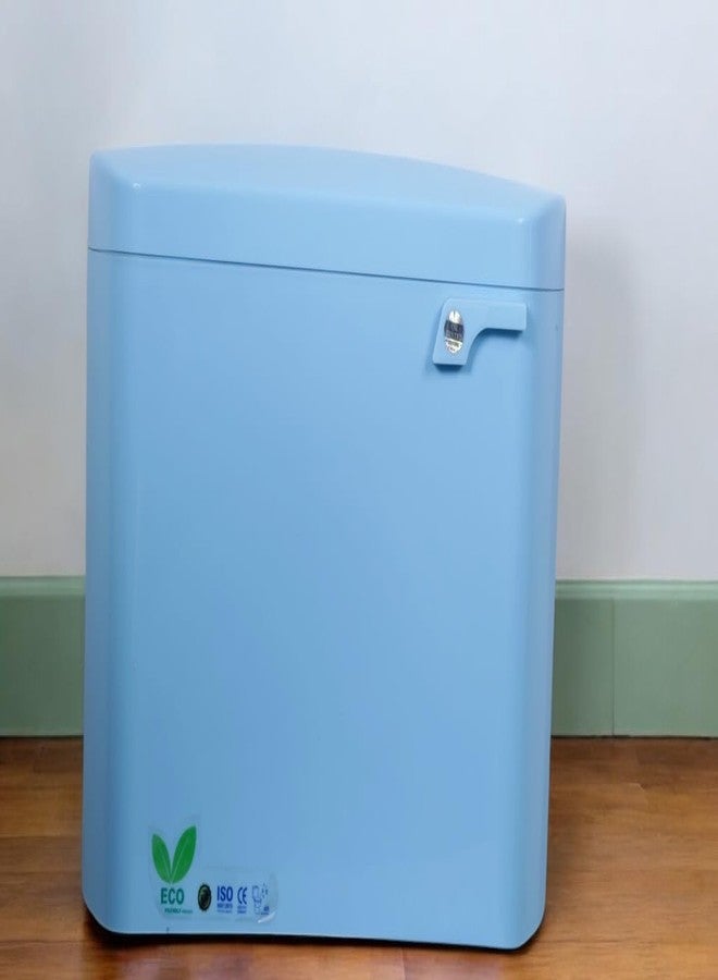 RAYNO Side Handle Flush Tank Single Flush Cistern Bathroom Flush Tank Bathroom Sanitary Ware Accessories 10 L flushing (T Blue) - Image 5